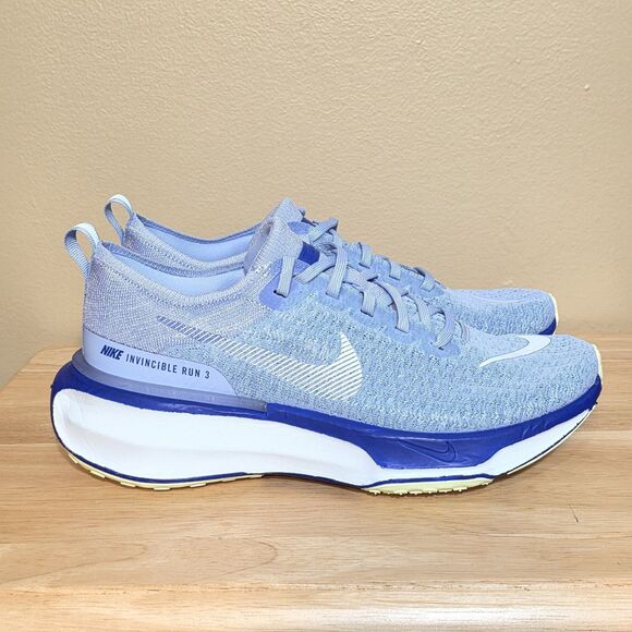 Nike ZoomX Invincible Run Flyknit 3 Aluminun Glacier Blue DR2615-405 Men's 9.5